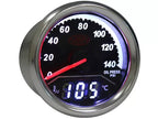 SAAS Dual Gauge Oil Pressure 140 Psi/Water Temp 40°-120° Analogue/Digital Trax Series 12V SG613020 - view 1