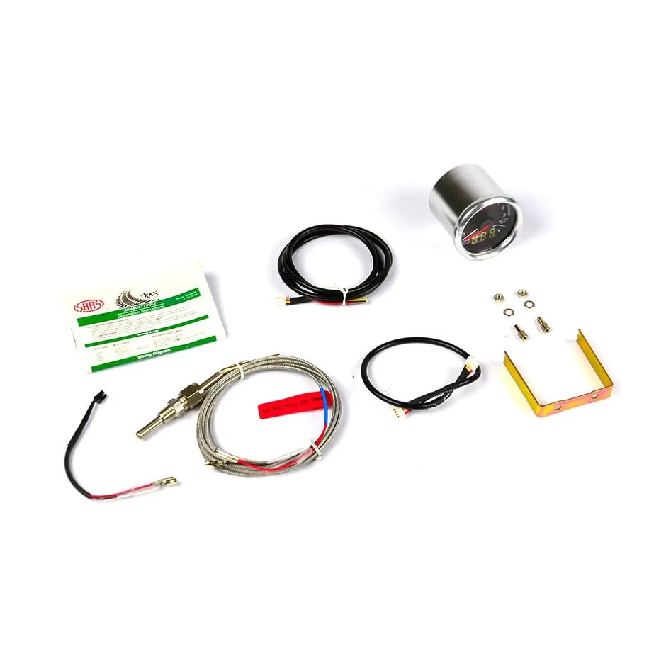 SAAS Dual Gauge Exhaust Temp 0°-900°/Volt 8v-18v Analogue/Digital Trax Series 12V SG614050 - view 5