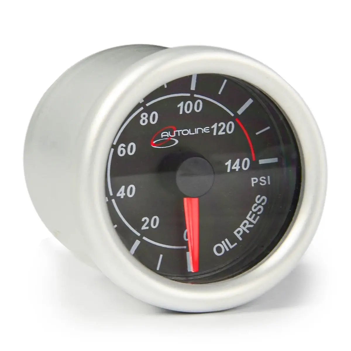 SAAS Oil Press Gauge 0-140psi 52mm Autoline Series Black 12V SG71230 - view 2