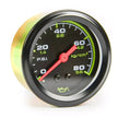 SAAS Oil Pressure Mechanical Gauge - Dual scale - 0 to 80psi/5.6 kg cm 12V SG72230 - view 1