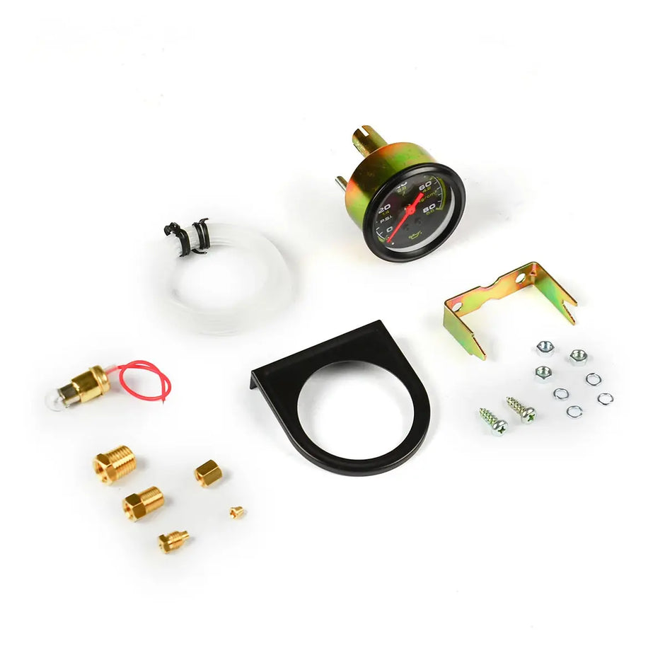 SAAS Oil Pressure Mechanical Gauge - Dual scale - 0 to 80psi/5.6 kg cm 12V SG72230 - view 3