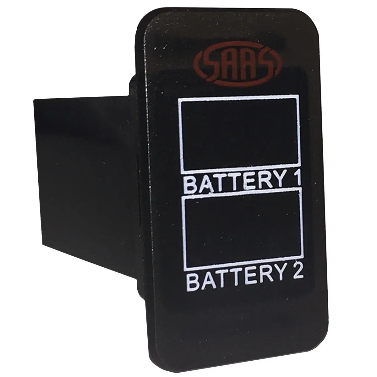 SAAS Dual Volt Digital Gauge 8v-18v Carling Mount 36.83mm x 21.08mm - 12V SG81514 - view 2