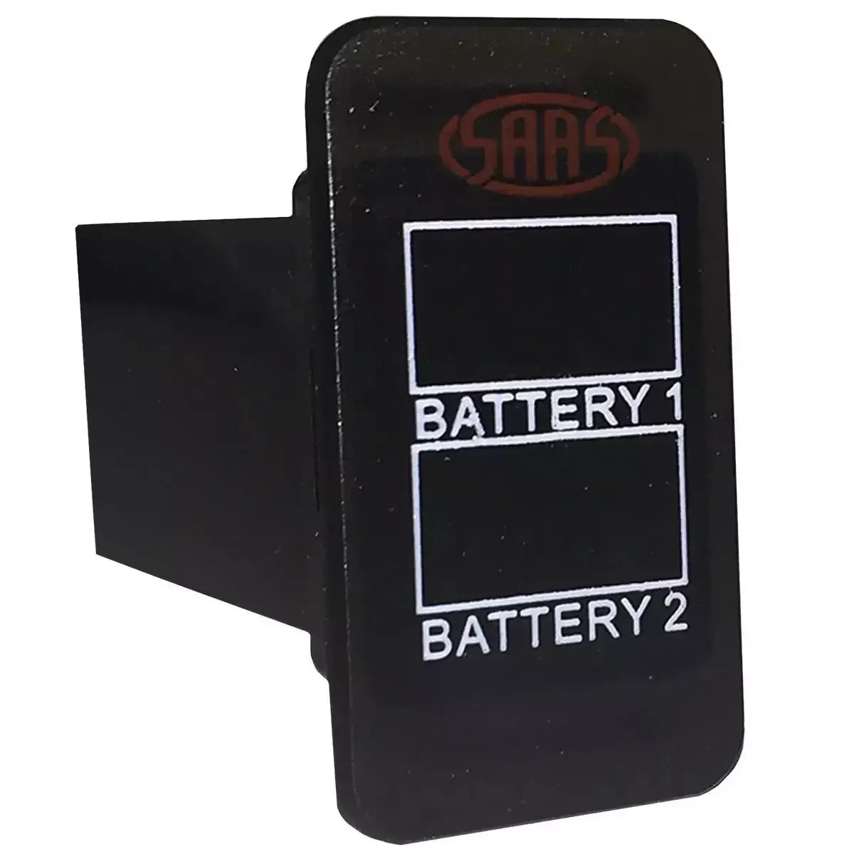 SAAS Dual Volt Digital Gauge 8v-18v Carling Mount 36.83mm x 21.08mm - 12V SG81514 - view 1