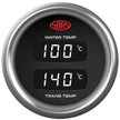 SAAS Dual Digital Gauge Water Temp 40°-120° / Trans Temp 60°-200° 12V SG912022 - view 1