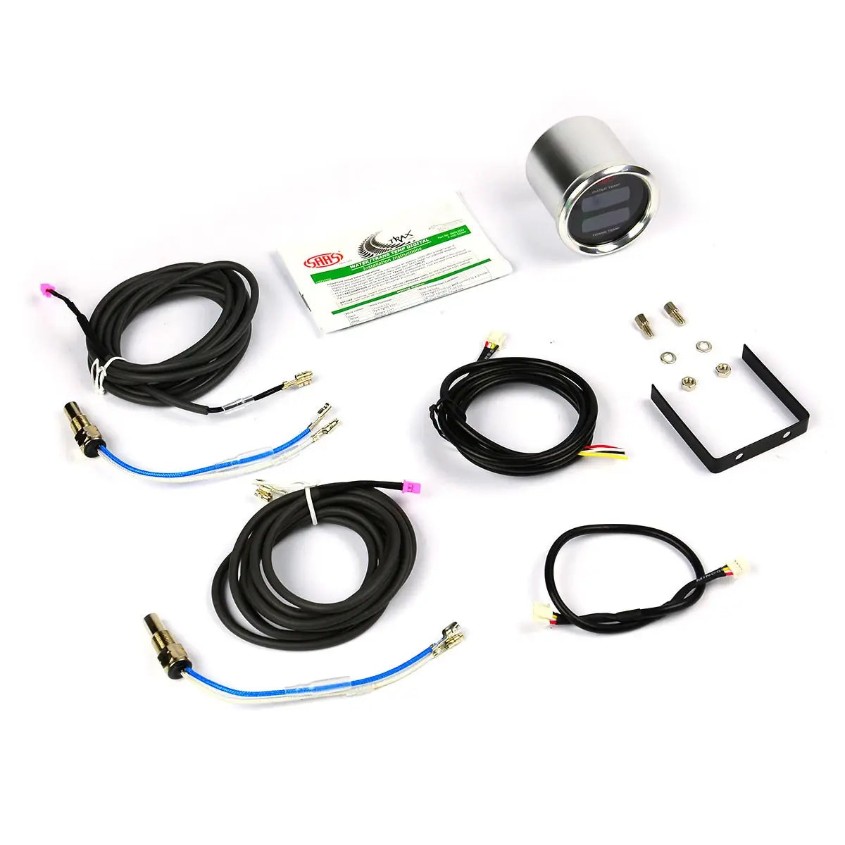 SAAS Dual Digital Gauge Water Temp 40°-120° / Trans Temp 60°-200° 12V SG912022 - view 4