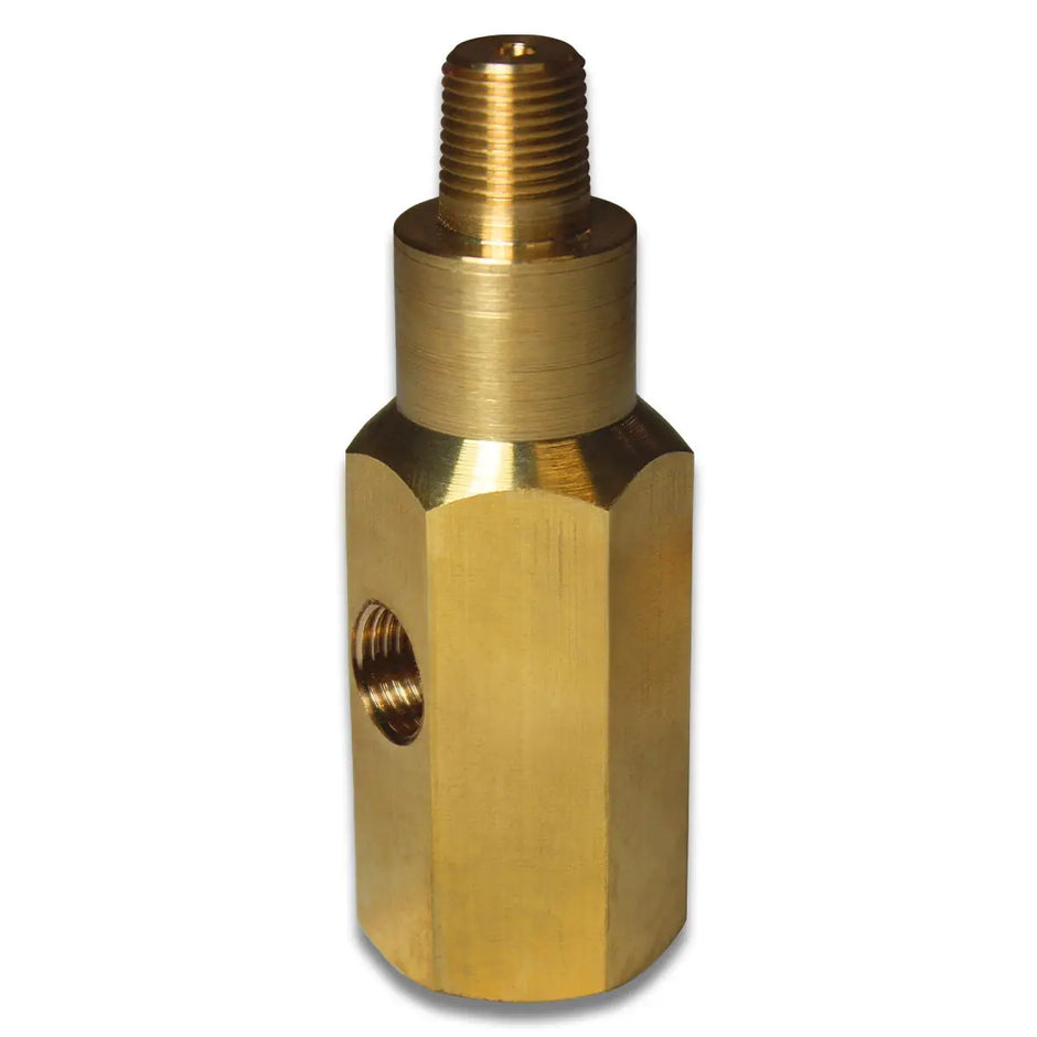 SAAS Gauge T-Piece Sender Brass Adaptor 230031 1/8-27 NPT SGA-230031 - view 1
