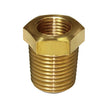 SAAS Gauge Bush Adaptor 1/4-18 NPT to 1/8-27 NPT SGA-320050 - view 1