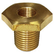 SAAS Gauge Bush Brass Adaptor M14x1.5 to 1/8-27 NPT SGA-320054 - view 1