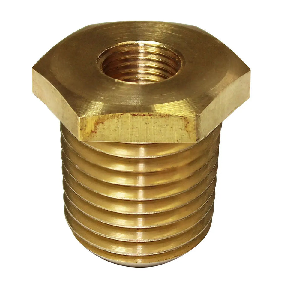 SAAS Gauge Bush Brass Adaptor M16 x1.5 to 1/8-27 NPT SGA-320055 - view 1