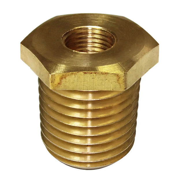 SAAS Gauge Bush Brass Adaptor M16 x1.5 to 1/8-27 NPT SGA-320055 - view 1