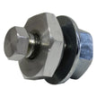 SAAS Oil Pan Temp Sender Adaptor Screw in Bung 1/8-27 NPTF Trans and Engine SGA1007 - view 1