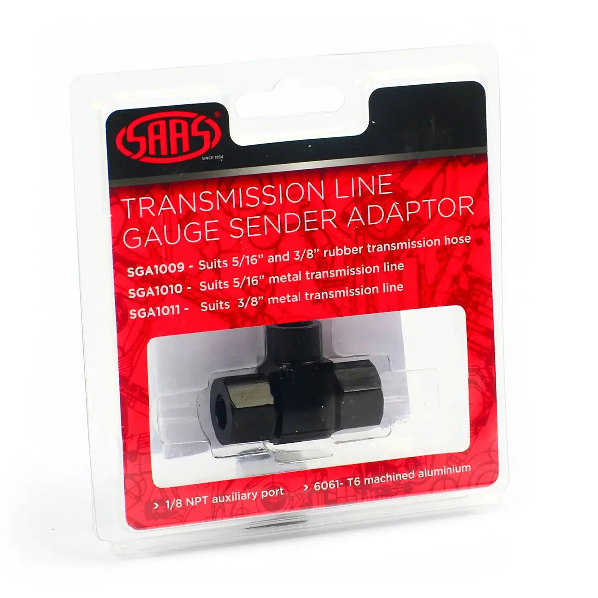 SAAS Trans Temp Sender Adaptor suit 3/8 (10mm) metal lines SGA1011 - view 4