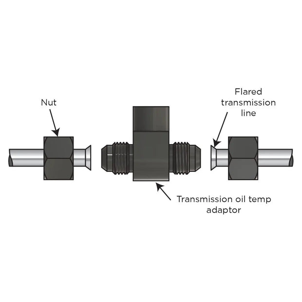 SAAS Trans Temp Sender Adaptor suit 3/8 (10mm) metal lines SGA1011 - view 1