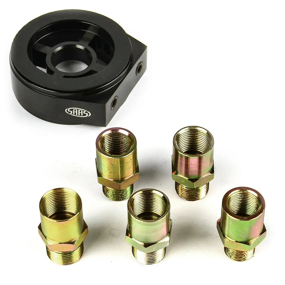 SAAS Oil Filter Sandwich Plate and Filter Bolt Kit - 5 Bolts SGAP10 - view 1