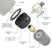 SAAS Oil Filter Sandwich Plate Kit Toyota 1HZ 1HJ 1KZ SGAP6 M24 x 1.5 SGAP6-2415 - view 3