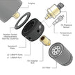 SAAS Oil Filter Sandwich Plate Kit SGAP6 M24 x 1.5 to 3/4 x 16 SGAP6-2434 - view 3