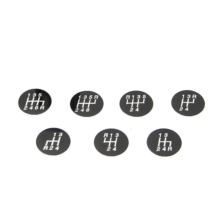SAAS Billet Gear Knob Black Alum 8 Shift Patterns SGK3403B - view 5