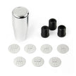 SAAS Billet Gear Knob Brushed Alum 8 Shift Patterns SGK3403FS - view 2