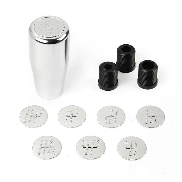 SAAS Billet Gear Knob Brushed Alum 8 Shift Patterns SGK3403FS - view 2