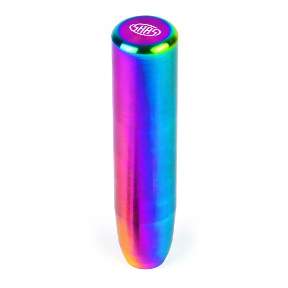 SAAS Billet Gear Knob Neo Titanium Finish Weighted 140mm SGK4001 - view 1
