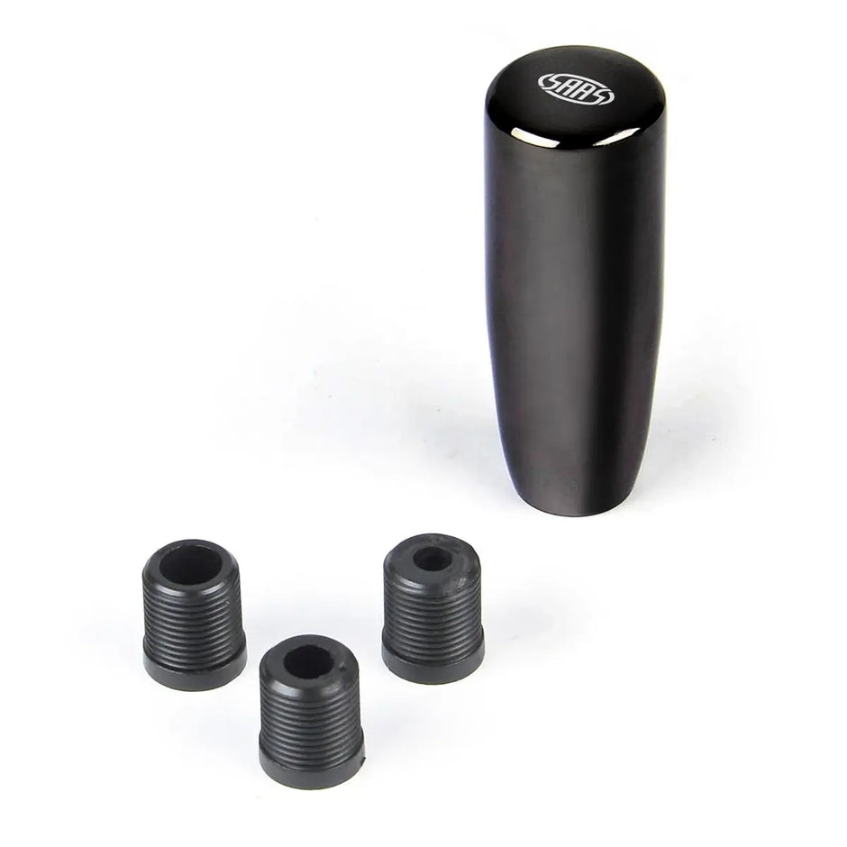 SAAS Billet Gear Knob Black Chrome Weighted 90mm SGK4004 - view 3