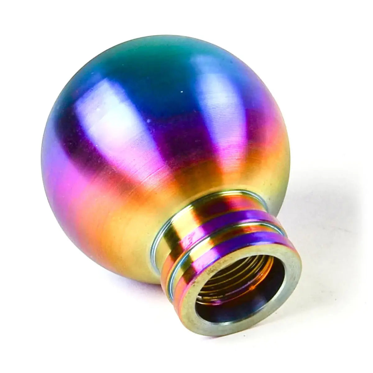 SAAS Billet Gear Knob Neo Titanium Finish Ball Weighted SGK4005 - view 2