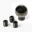 SAAS Billet Gear Knob Black Chrome Ball Weighted SGK4006 - view 3
