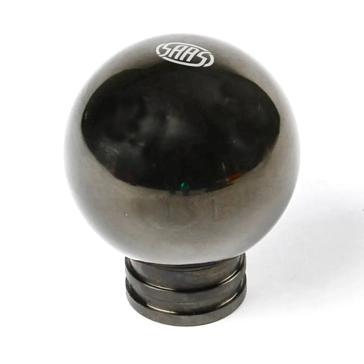 SAAS Billet Gear Knob Black Chrome Ball Weighted SGK4006 - view 1
