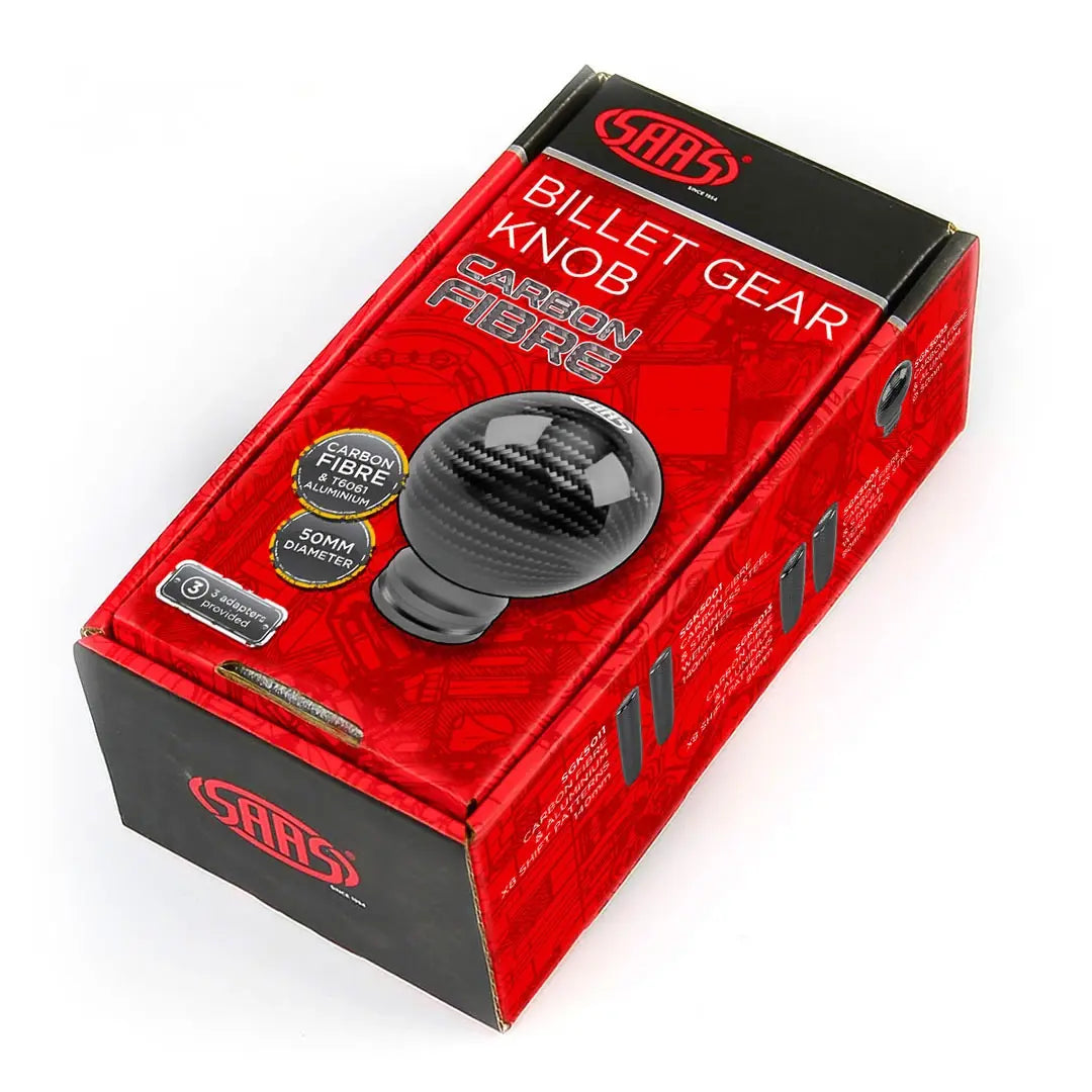 SAAS Carbon Fibre Gear Knob Ball 50mm SGK5005 - view 6