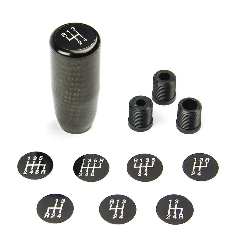 SAAS Carbon Fibre Gear Knob 90mm 8 Shift Patterns SGK5013 - view 3