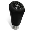 SAAS Leather Gear Knob Black-Black Stitch With 8 Shift Patterns SGKBL - view 1