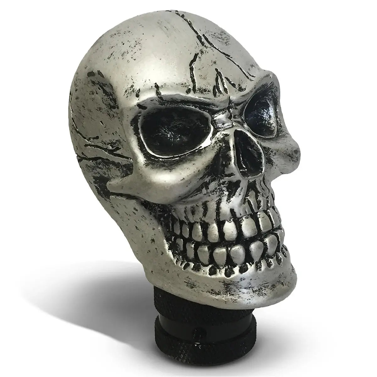 SAAS Skull Gear Knob Silver SGKS02S - view 1