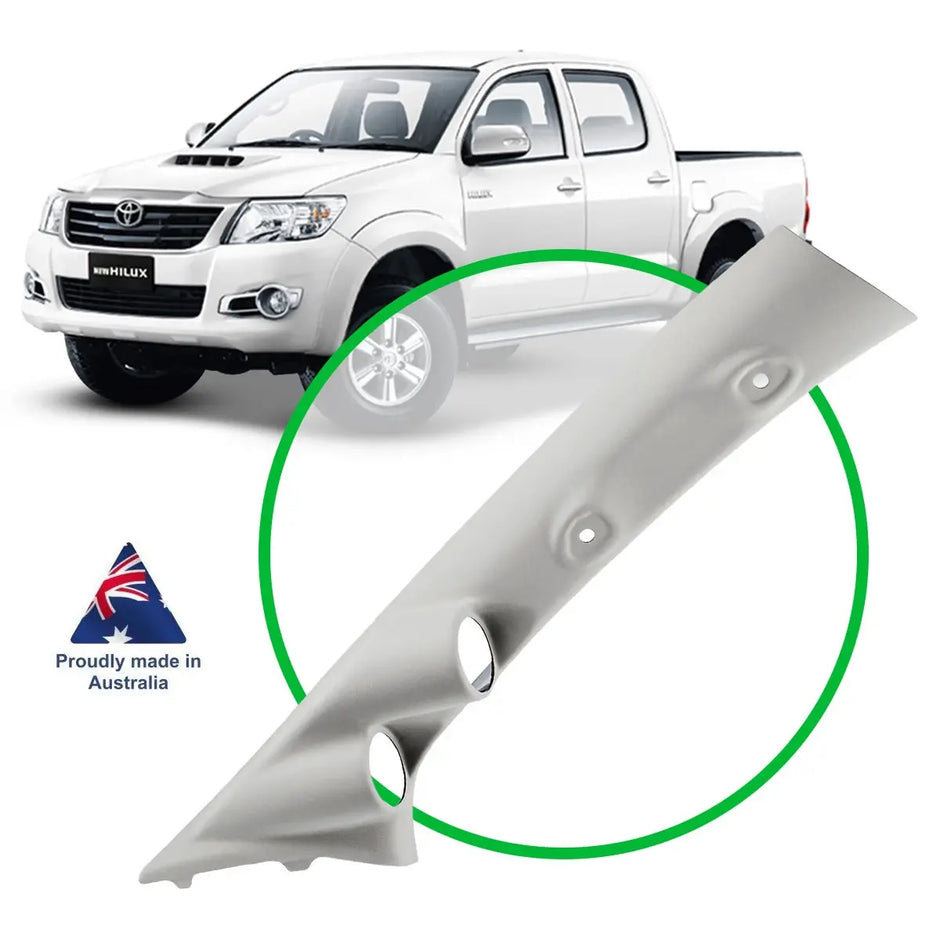 SAAS Gauge Pillar Pod Toyota Hilux 2005 - 2015 KUN N70 Light Grey 2 Gauge SGP1101SLG - view 1