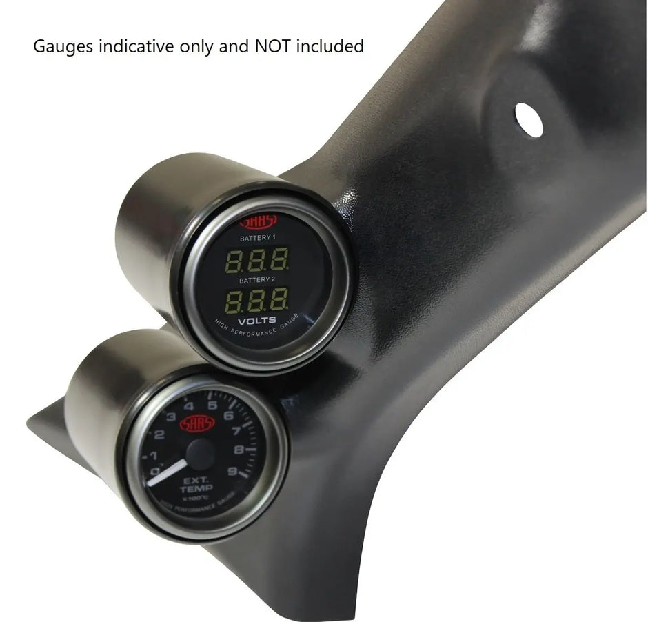 SAAS Gauge Pillar Pod Hilux 2005 - 2015 KUN Series SGP1101 - view 2