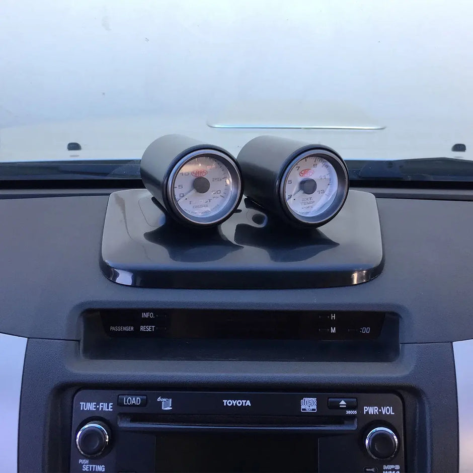 SAAS Twin Gauge Dash Pod Hilux 2005 - 2015 KUN Series SGP1105 - view 6