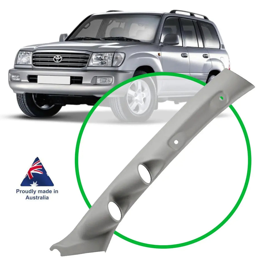 SAAS Gauge Pillar Pod Landcruiser 1998 - 2007 100 Series Grey Single Piece SGP1202SG - view 1