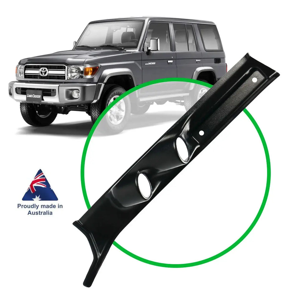 SAAS Gauge Pillar Pod Landcruiser 2009 - On 70 Series Single Piece SGP1205S - view 1