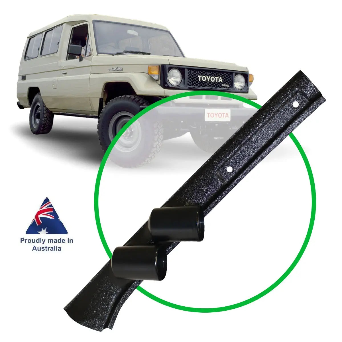 SAAS Gauge Pillar Pod Landcruiser 1985 - 2009 70 Series Troop Carrier SGP1209 - view 4
