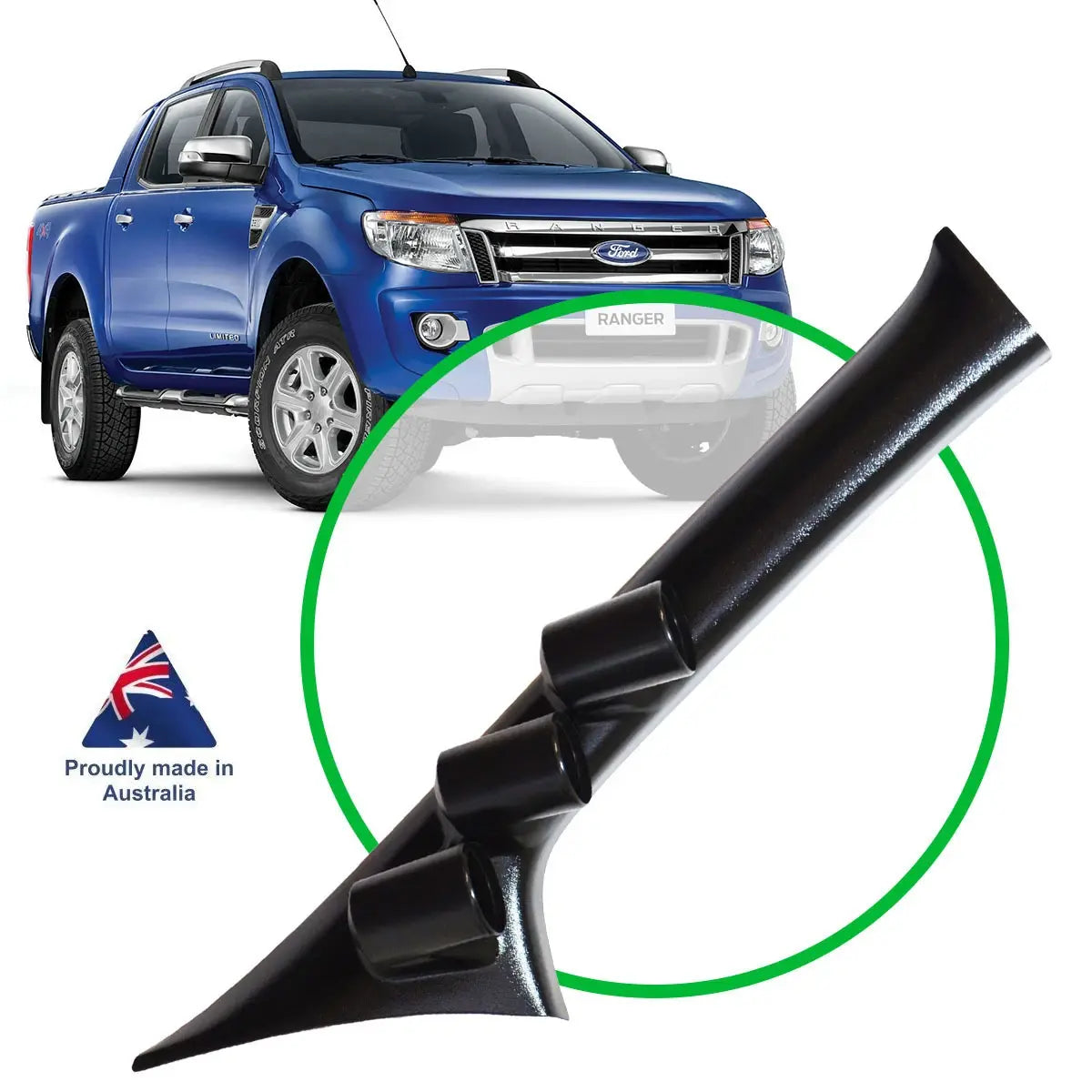 SAAS 3 Gauge Pillar Pod Ranger/BT50 2011-2015 PX/UP SGP2103 - view 1