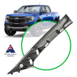 SAAS Gauge Pillar Pod Ford Ranger PY 2022 - On Charcoal Painted Tweeter Grille SGP2104SC - view 1