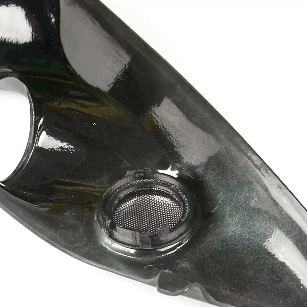 SAAS Gauge Pillar Pod Ford Ranger PY 2022 - On Charcoal Painted Tweeter Grille SGP2104SC - view 6