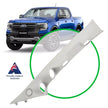 SAAS Gauge Pillar Pod Ford Ranger PY 2022 - On Lt Grey Painted Tweeter Grille SGP2104SLG - view 1