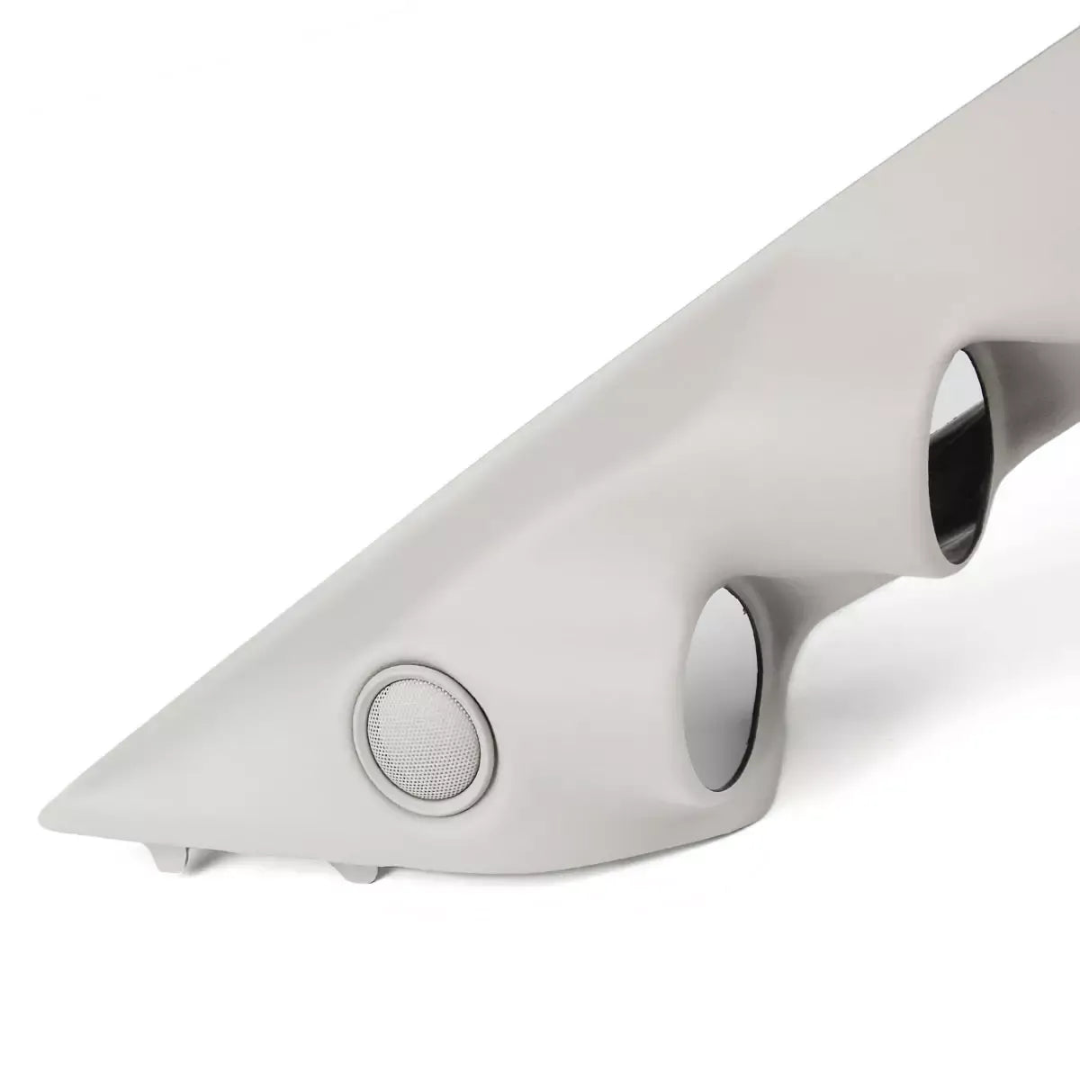 SAAS Gauge Pillar Pod Ford Ranger PY 2022 - On Lt Grey Painted Tweeter Grille SGP2104SLG - view 3