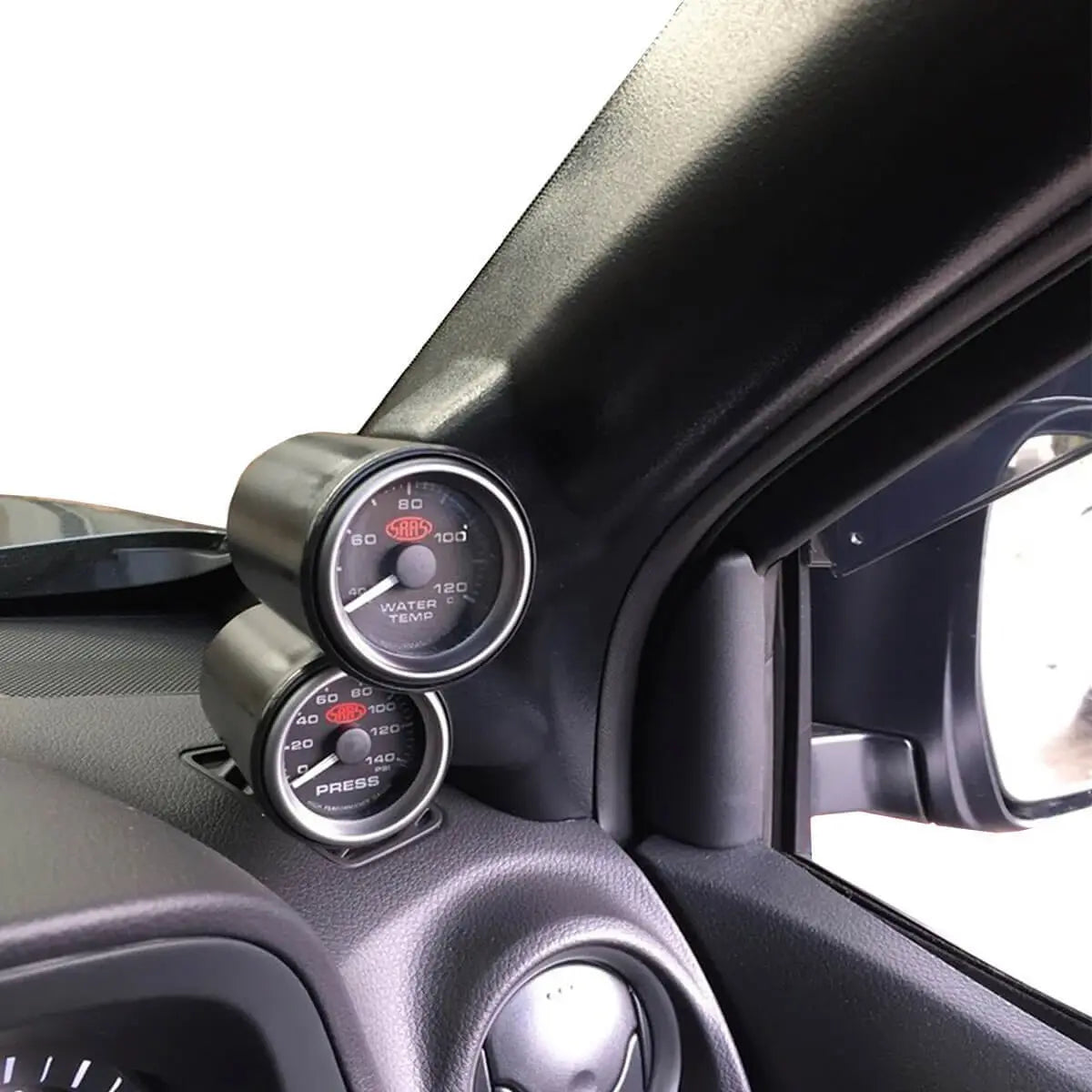 SAAS Gauge Pillar Pod Navara D23 2015> SGP4104 - view 2