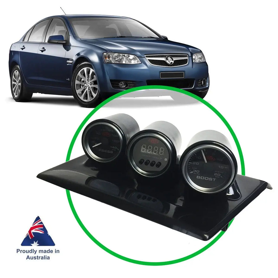 SAAS Triple Gauge Dash Pod VE Berlina/Calais 2006 - 2010 Series I SGP5105 - view 1