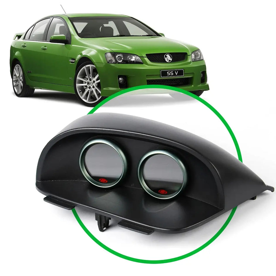 SAAS Gauge Dash Pod Commodore 2006 - 2013 VE - VE II 2 X 52MM SGP5114 - view 1