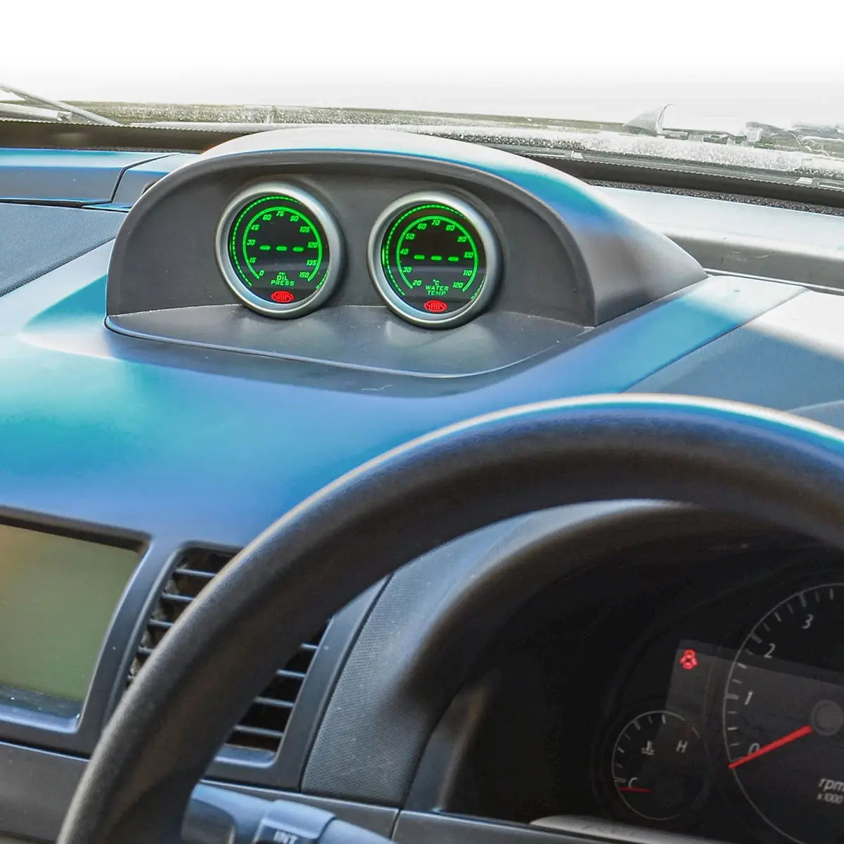 SAAS Gauge Dash Pod Commodore 2006 - 2013 VE - VE II 2 X 52MM SGP5114 - view 2