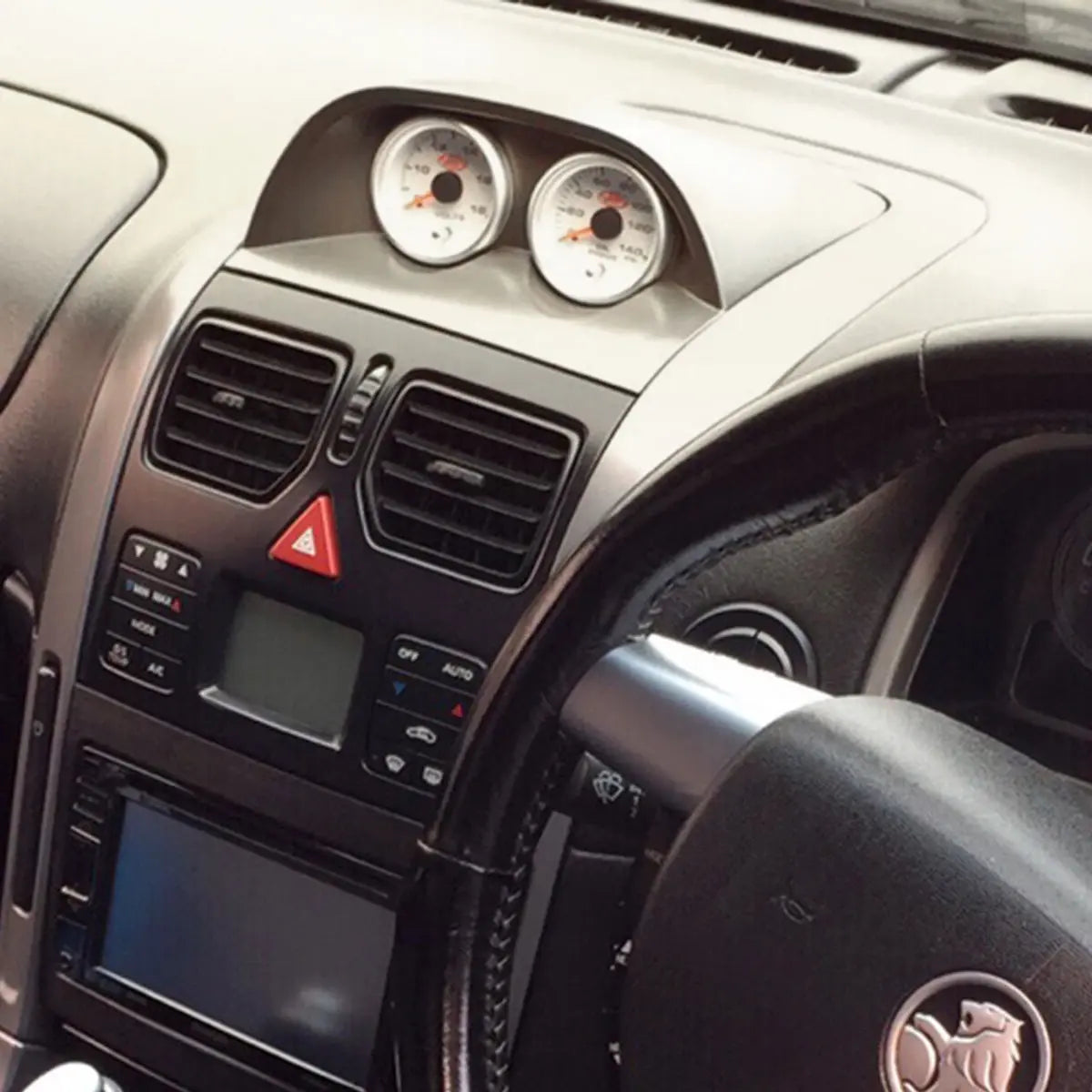 SAAS Dash Gauge Pod - Commodore VY/VZ Char 2 x 52mm SGPVYVZ - view 3