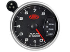 SAAS Tachometer 0-8K Shiftlite 3-3/4 Muscle Series II Black 12V SGTAC334BS2 - view 2