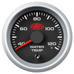 SAAS Water Temp Gauge 40°-120° 52mm Muscle Series II Black 12V SGWT52BS2 - view 1
